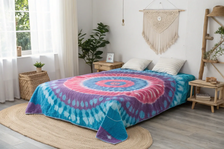 9+ Stylish Tie Dye Bedroom Ideas You’ll Love